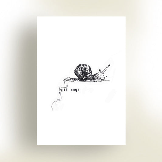 Silk Snail Print