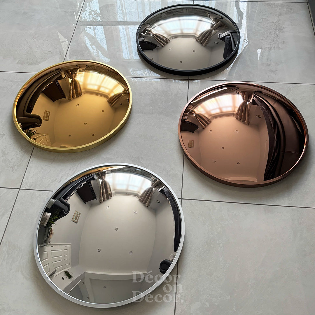 Copper Bubble Interactive Mirror (Copper Frame)