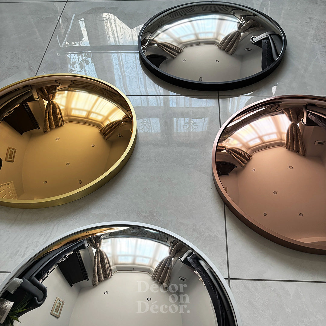 Gold Bubble Interactive Mirror (Gold Frame)