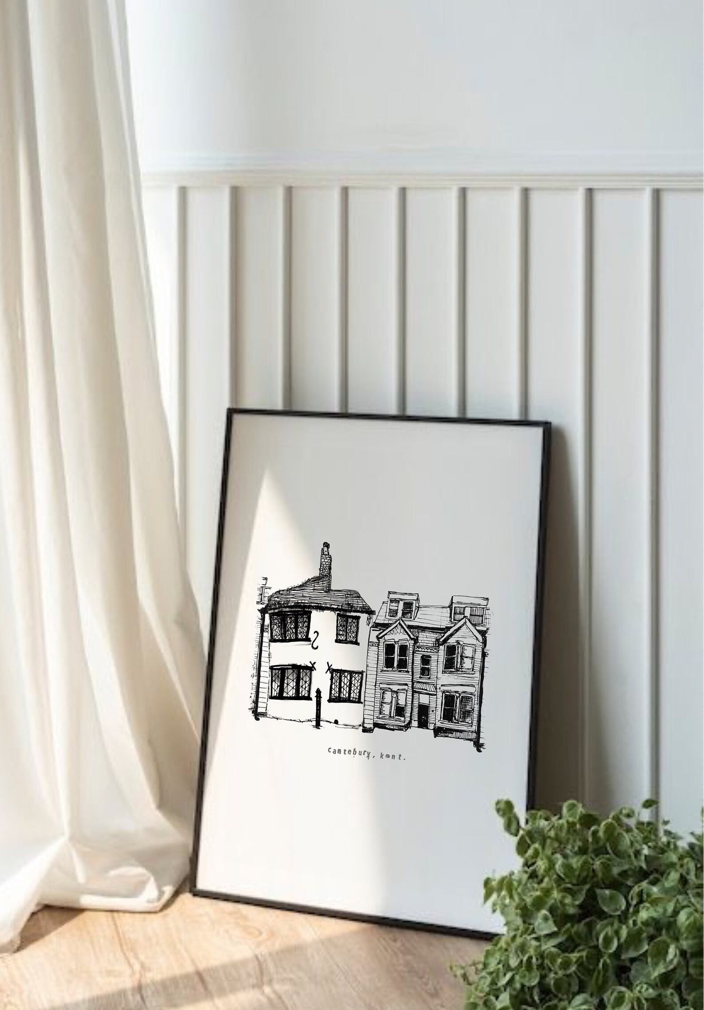 Canterbury Kent Print