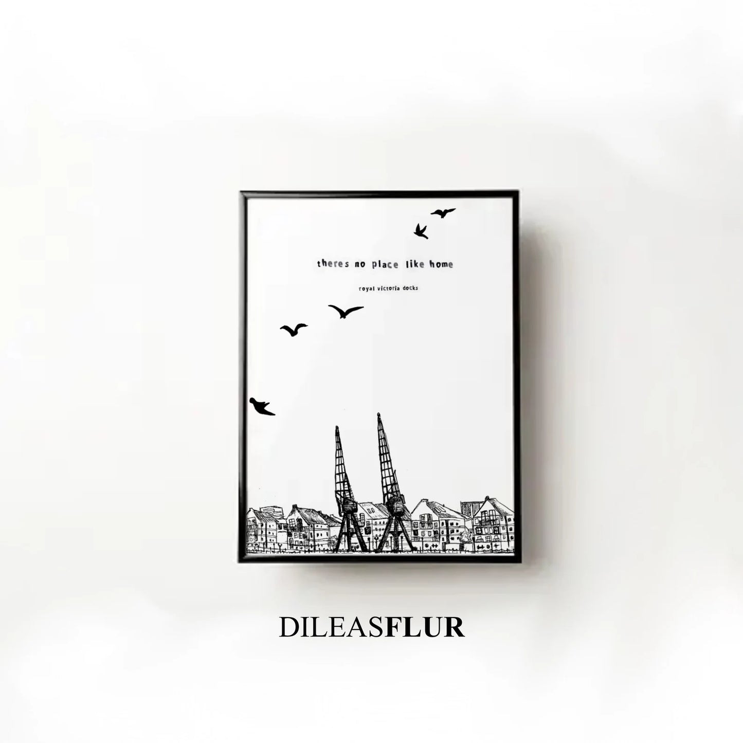 Victoria Docks Print