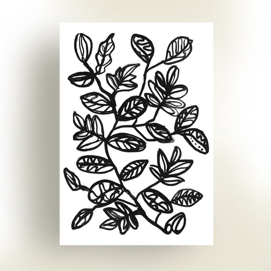 Lineage Of Leaves Print