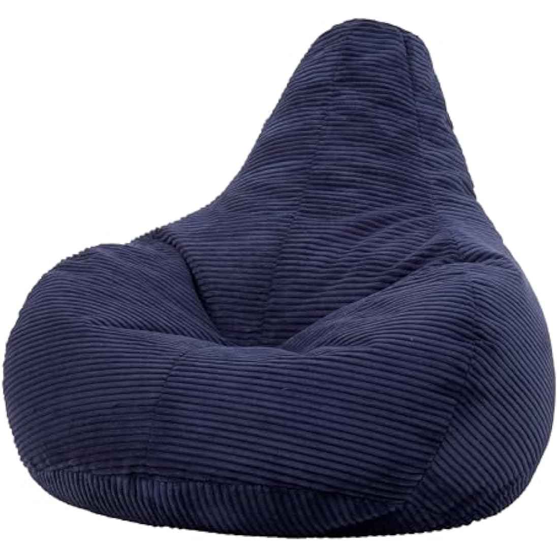 Navy Blue Large Adult Bean Bag Chair (with Filling)