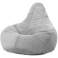 Grey Large Adult Bean Bag Chair (with Filling)
