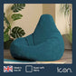 Teal Large Adult Bean Bag Chair (with Filling)