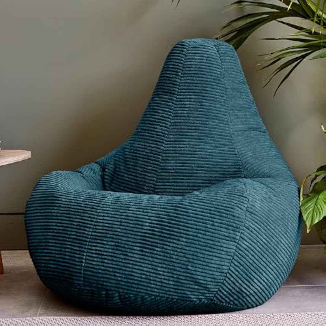 Teal Large Adult Bean Bag Chair (with Filling)