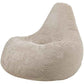 Beige Large Adult Bean Bag Chair (with Filling)
