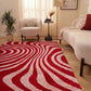 Joli Striped Red & Pink Rug