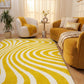 Joli Striped Yellow & White Rug
