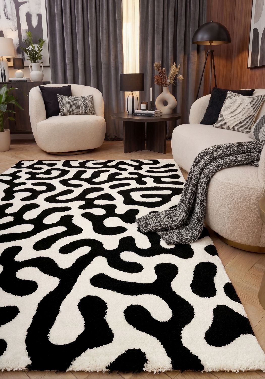 Floor is Lava Rug – Playful Decorative Floor Rug for Living Room, Bedroom & Lounge
