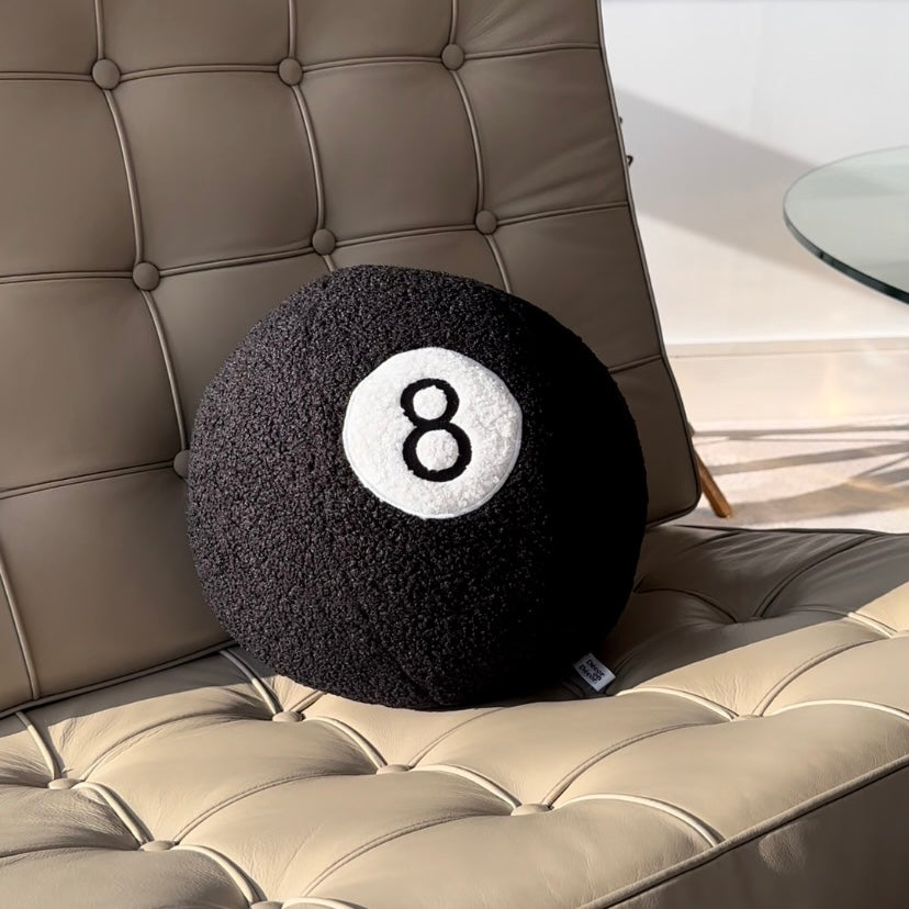 8 Ball Sphere Cushion