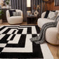 Geometric Rug – Modern Decorative Floor Rug for Living Room, Bedroom & Lounge