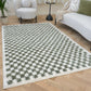 Moodi Shaggy Green Lunel Rug