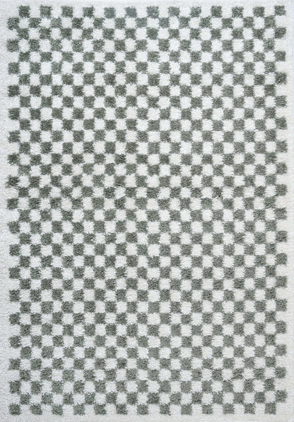 Moodi Shaggy Green Lunel Rug