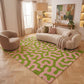 Joli Doodle Green & Pink Rug