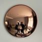 Bubble Mirror – 50.5cm Convex Wall Mirror with Matte Metal Frame (Gold, Black, Silver, Copper)
