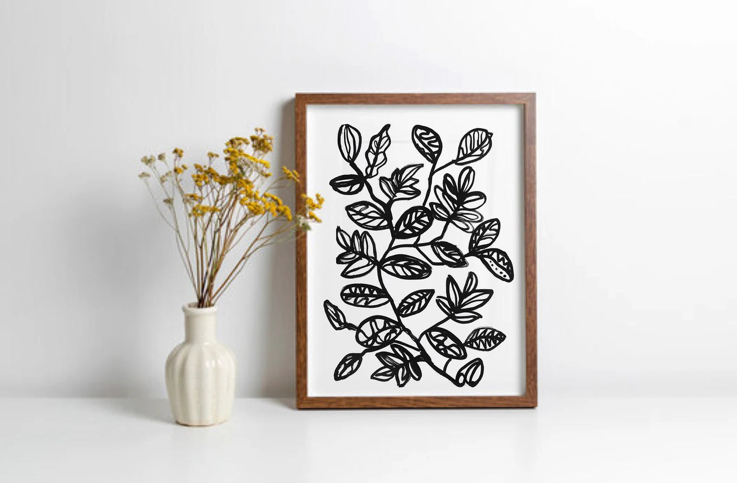 Lineage Of Leaves Print