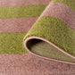Joli Geometric Green & Pink Rug