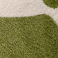 Joli Checkered Green & White Rug