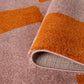 Joli Checkered Orange & Pink Rug