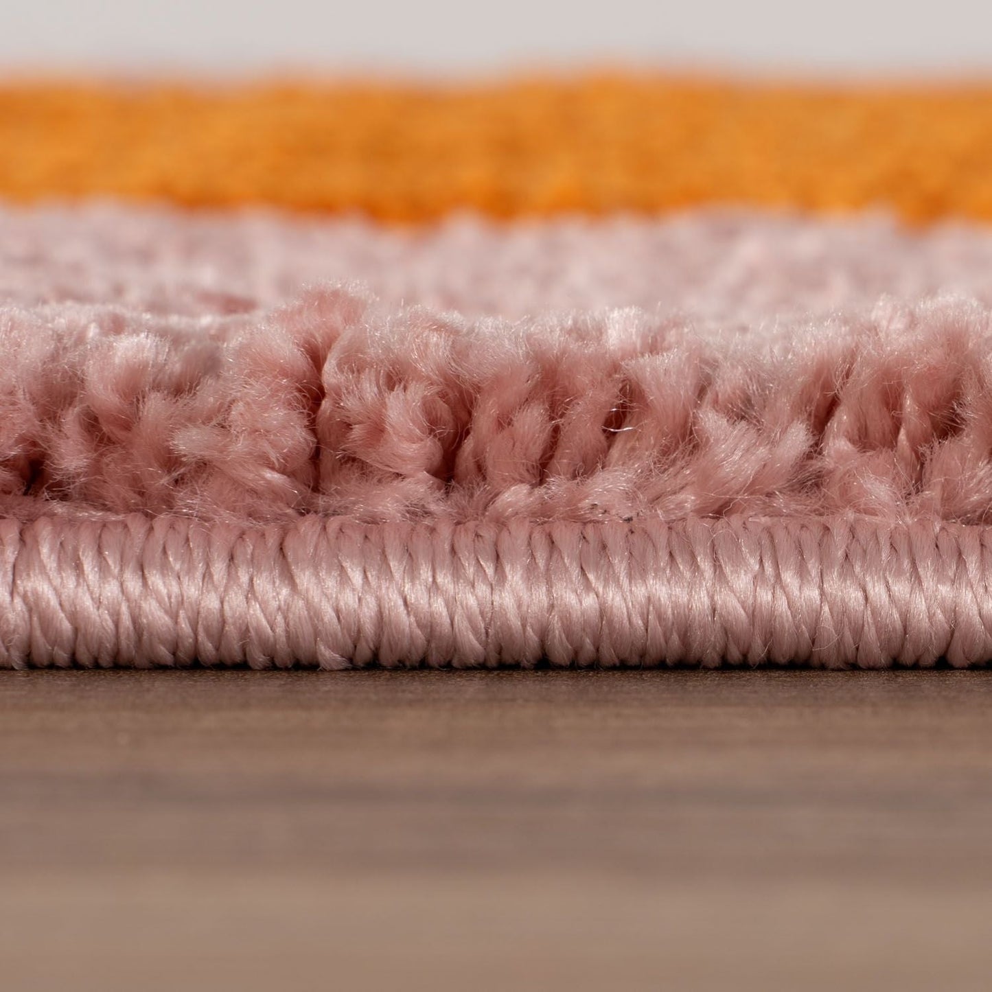 Joli Checkered Orange & Pink Rug